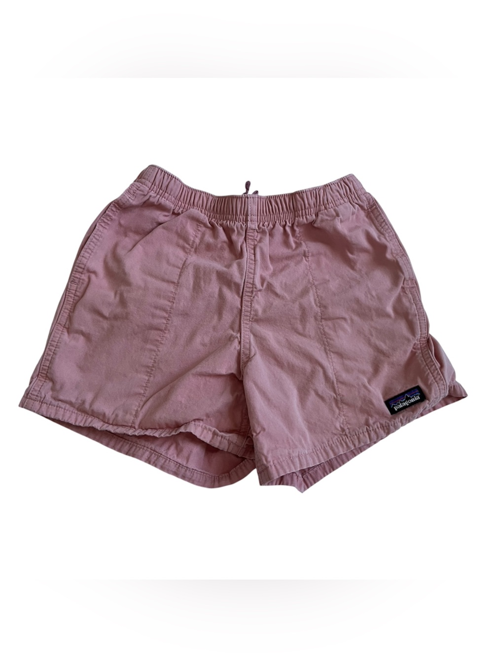 Patagonia Pink Elastic Waist Shorts